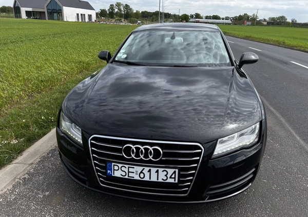 Audi A7 cena 62500 przebieg: 255000, rok produkcji 2012 z Śrem małe 781